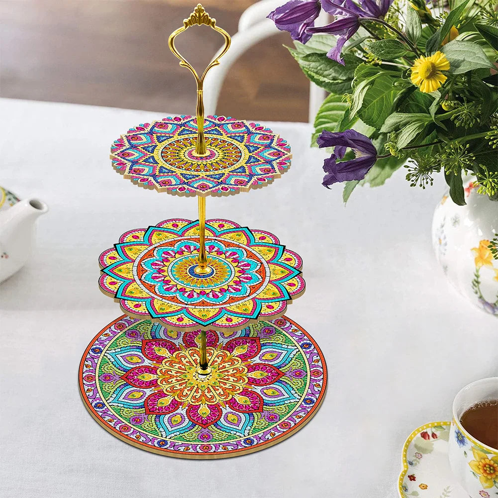 Diamond Painting Etagere für Kuchen und Desserts