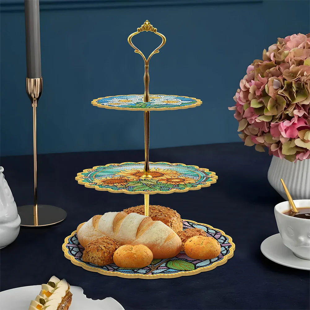 Diamond Painting Etagere für Kuchen und Desserts