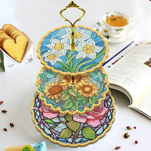 Diamond Painting Etagere für Kuchen und Desserts