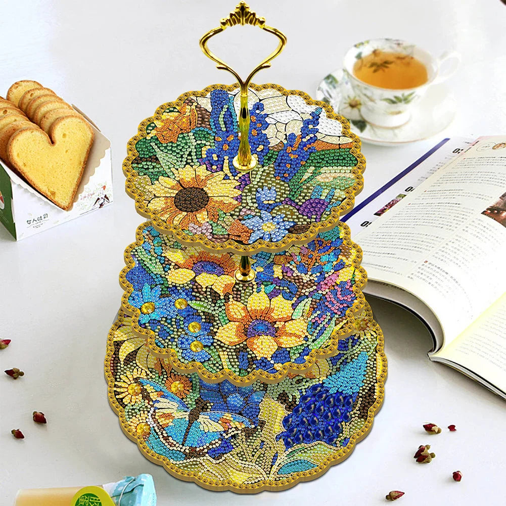 Diamond Painting Etagere für Kuchen und Desserts
