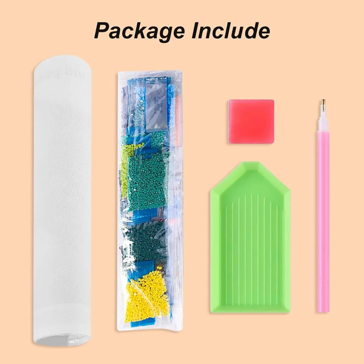 Katzenstrauß Diamond Painting Set, Ansicht 4