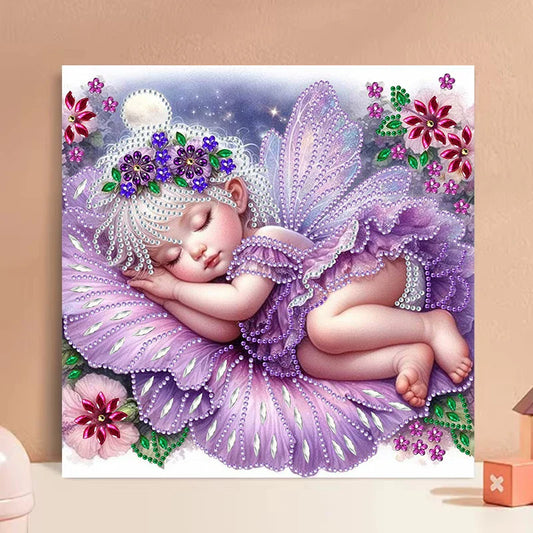 Schlafender Engel Spezielles Diamond Painting