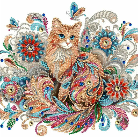 Katzenkönigin Diamond Painting Set