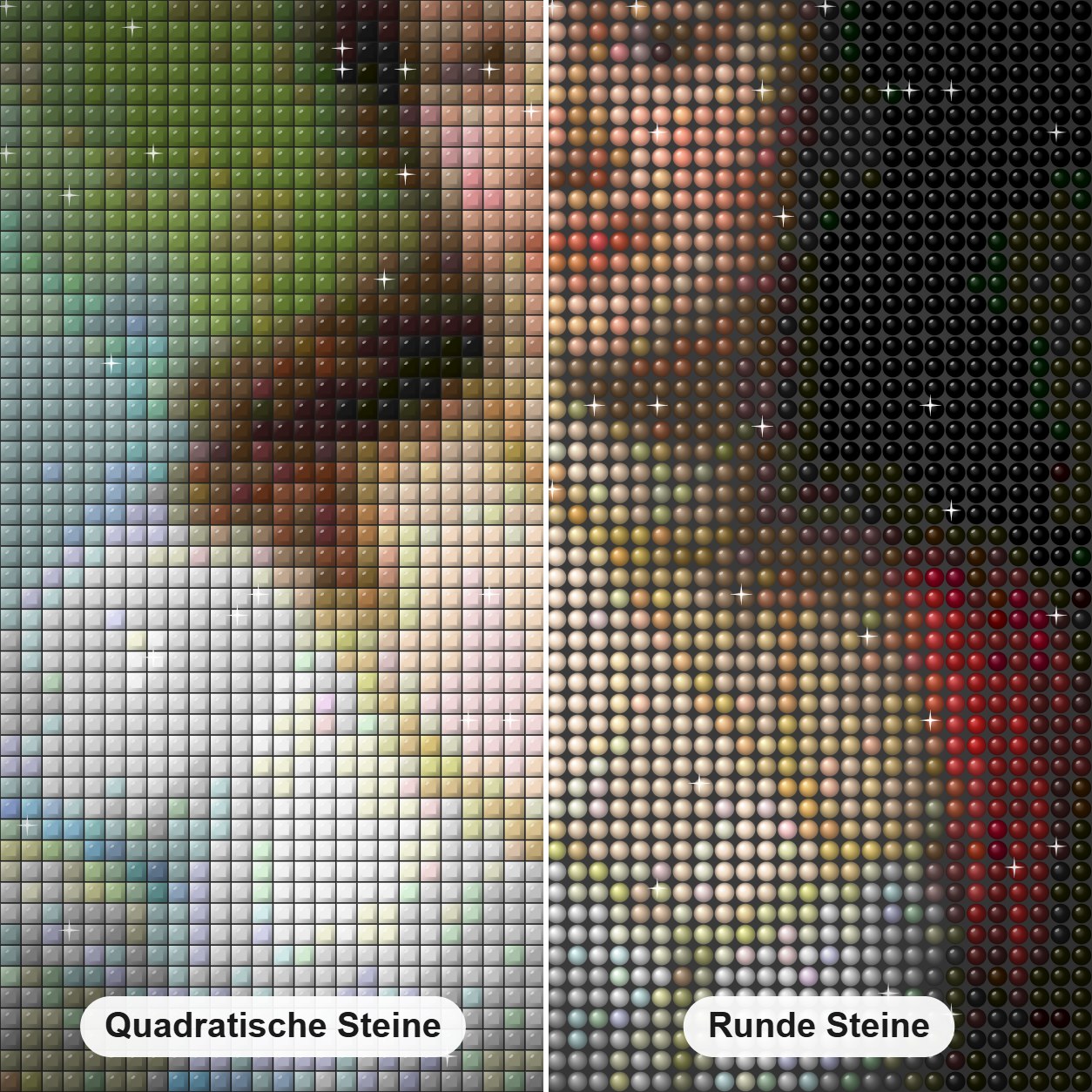 Elizabeth Grigoryevna Temkina von Vladimir Borovikovsky Diamond Painting Nahaufnahme mit quadratischen und runden Steinen