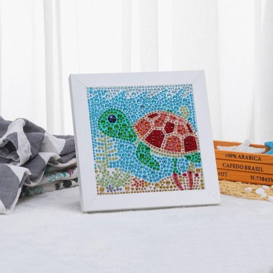 Ein Schildkrötenleben - Spezielles Diamond Painting Kit - Diamond Painting
