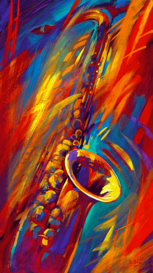 Schwingzeit - Kunst des Simon Bull - Diamond Painting