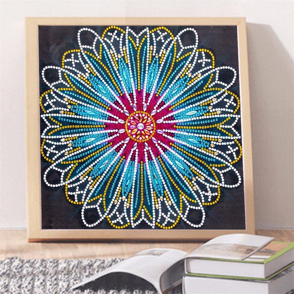 Atemberaubende Mandala Art Teilbohrer - Spezielle Diamond Painting - Diamond Painting