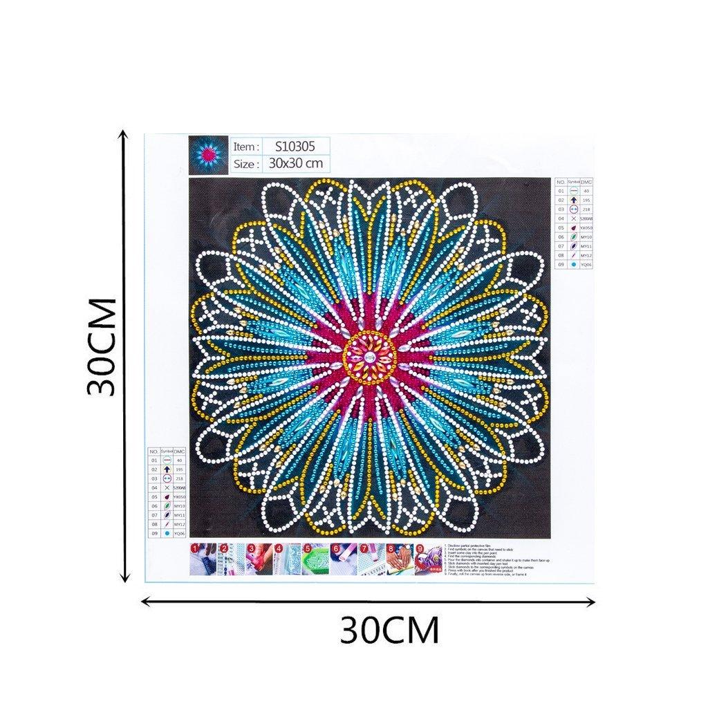 Atemberaubende Mandala Art Teilbohrer - Spezielle Diamond Painting - Diamond Painting