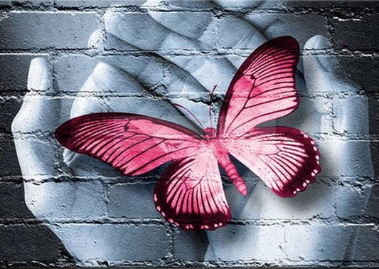 Schmetterling künstlerische Malerei Kit - Diamond Painting