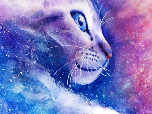 Katze Fantasie - Diamond Painting