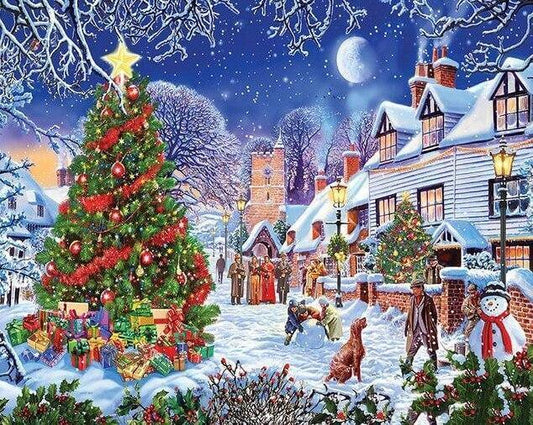 Weihnachten Diamond Painting - Diamond Painting