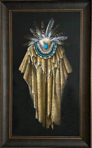 Kleid & Federn - Kunst des Lee Bogle - Diamond Painting