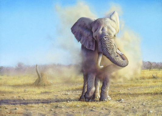 Elefantenstaub - Kunst des Eric Wilson - Diamond Painting