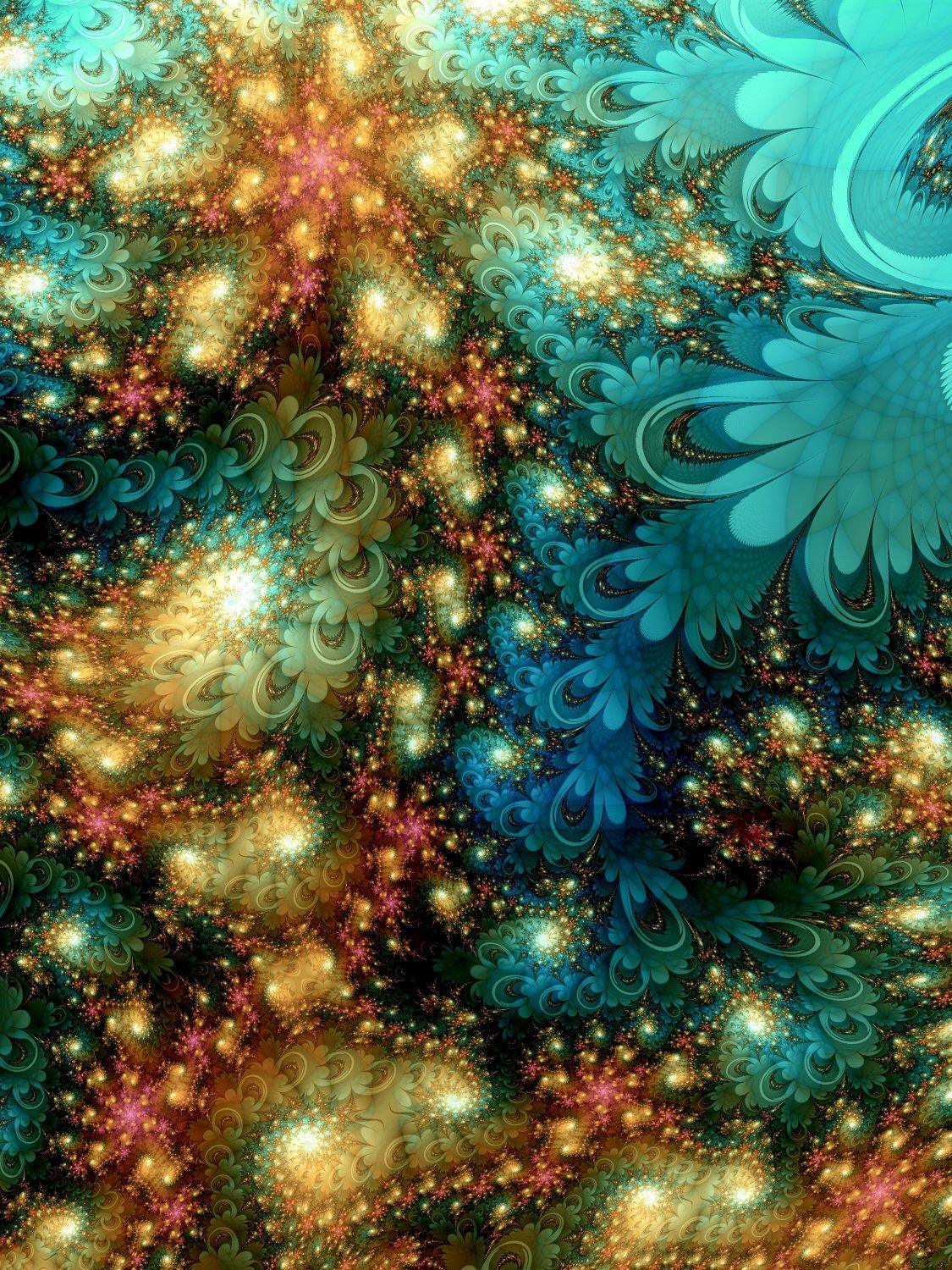 Fraktale Kunst Diamond Painting - Diamond Painting