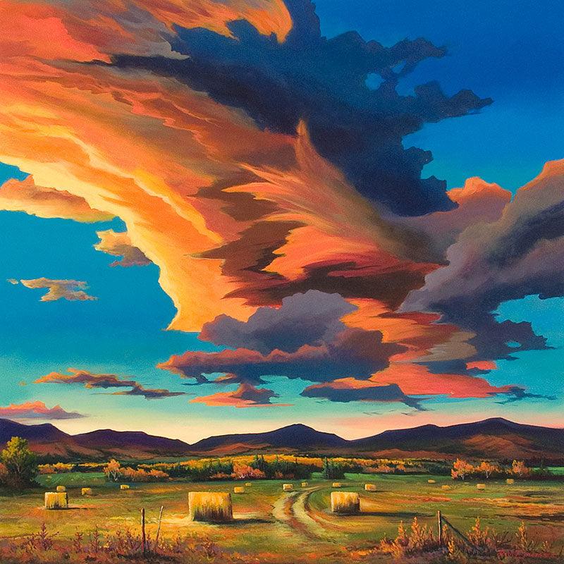 Himmel Feuer - Kunst des Jonn Einerssen - Diamond Painting