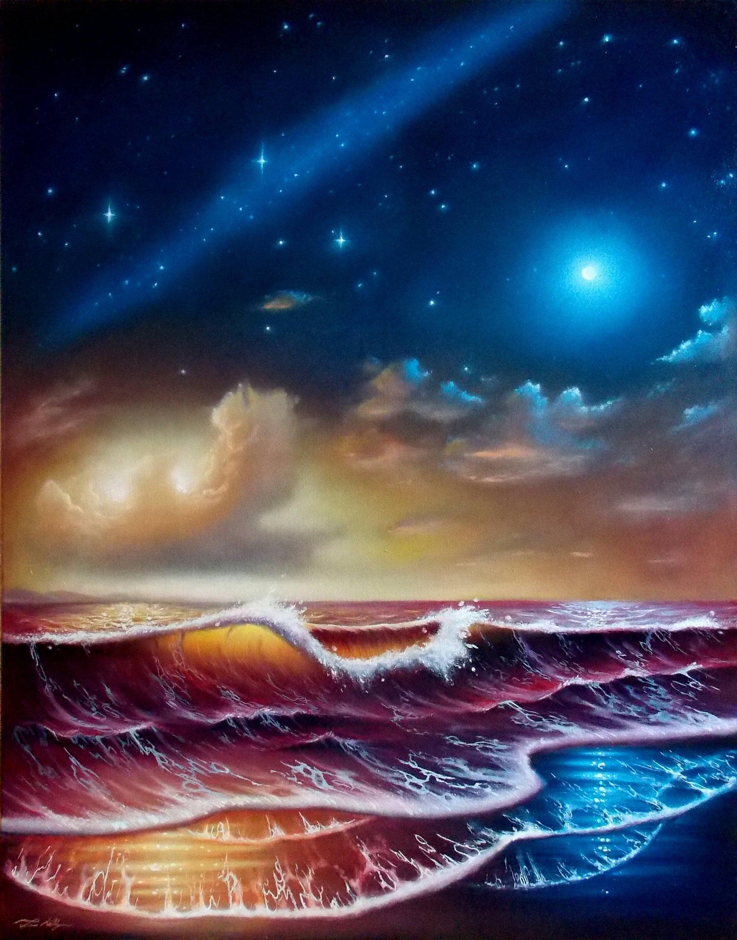 Hyperions Kinder - Kunst des Liam Kelly - Diamond Painting