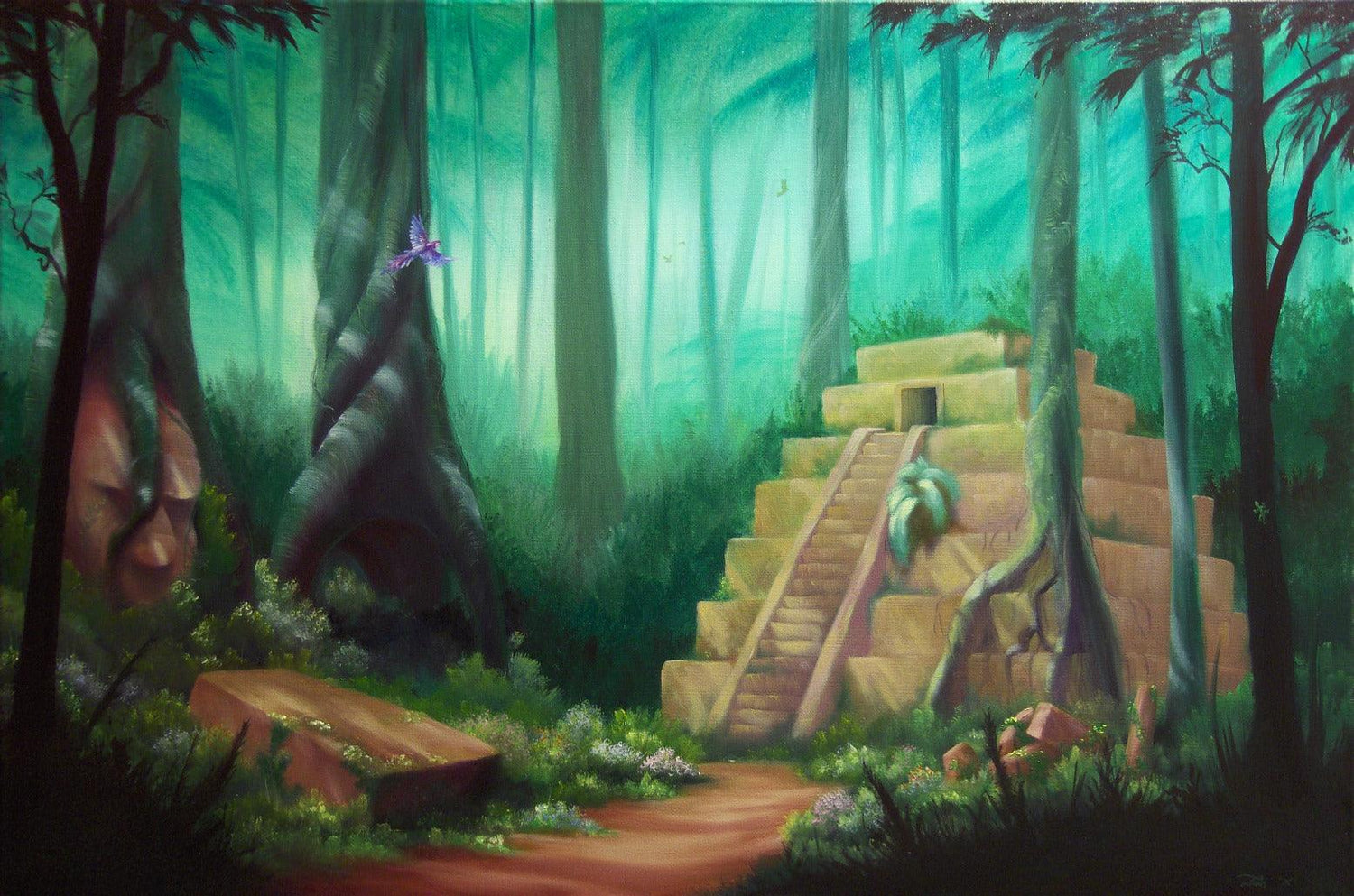 Verloren und gefunden - Kunst des Liam Kelly - Diamond Painting