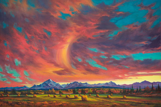 Himmelsleiter - Kunst des Jonn Einerssen - Diamond Painting