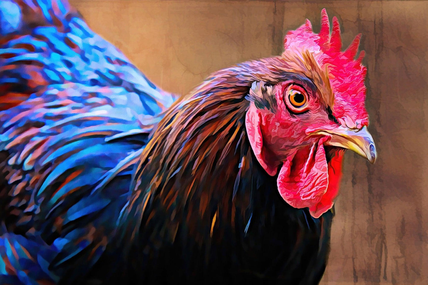 Australorp Huhn von Denise Dundon als Diamond Painting Set