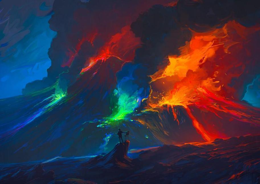 Bunt Rhads Art - DIY Diamond Painting kit - Diamond Painting