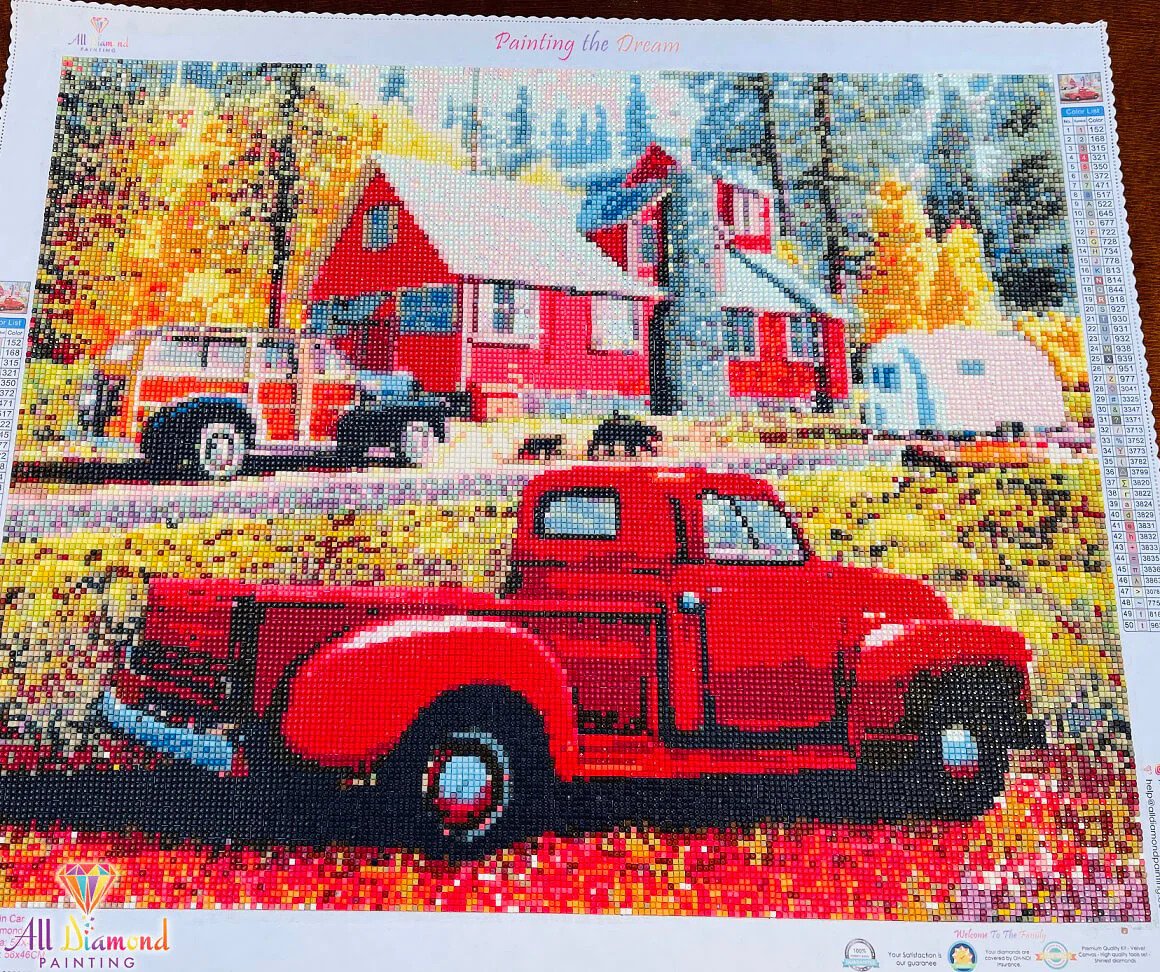 Diamond Painting mit eigenem Foto, personalisiertes Set, Ansicht 2