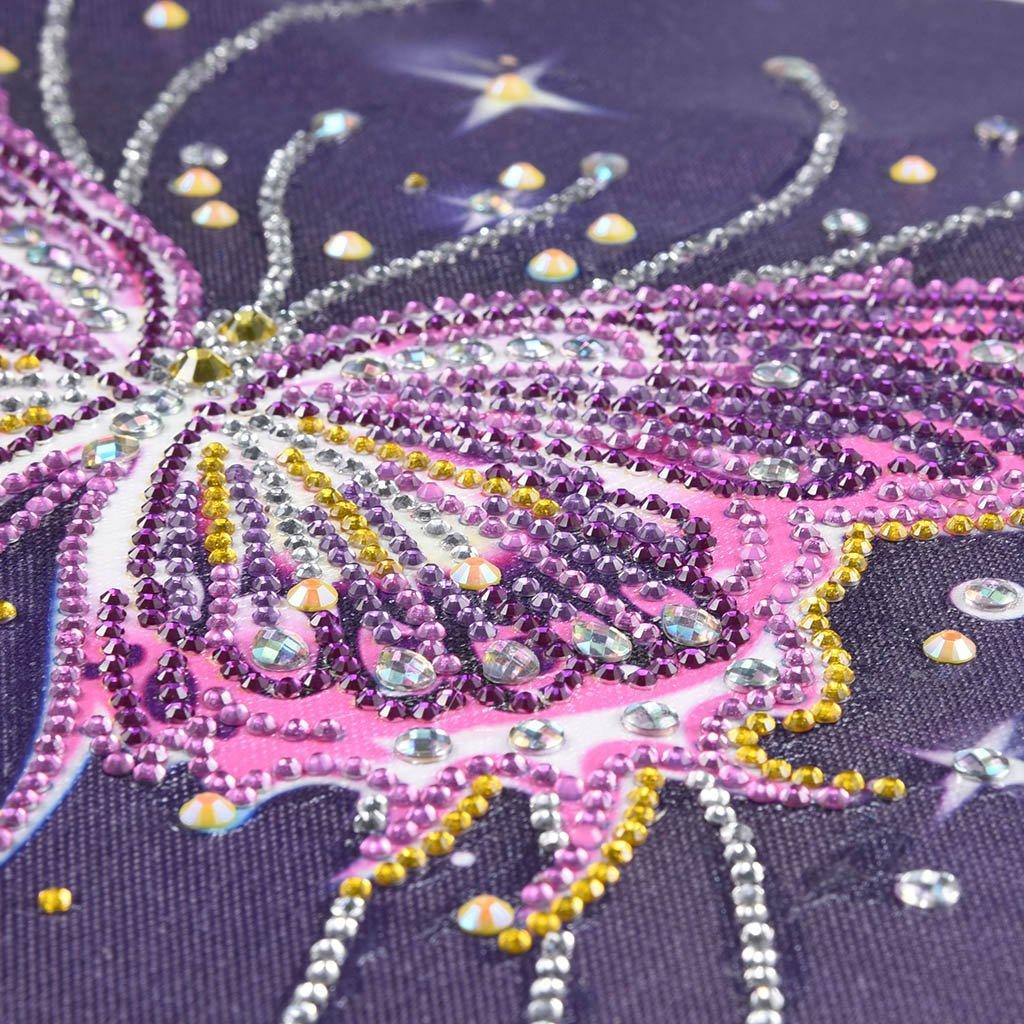 Mythischer Schmetterling - Spezial Diamond Painting - Diamond Painting