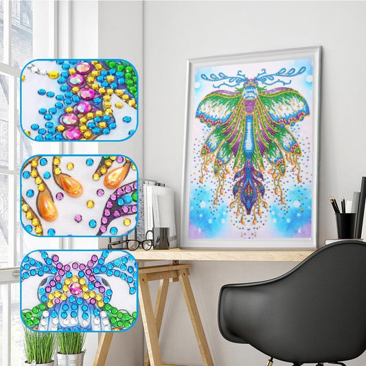 Magischer Schmetterling - Spezial Diamond Painting - Diamond Painting