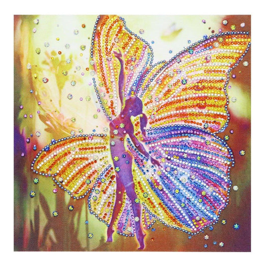 Schöne kleine Fee - Spezial Diamond Painting - Diamond Painting
