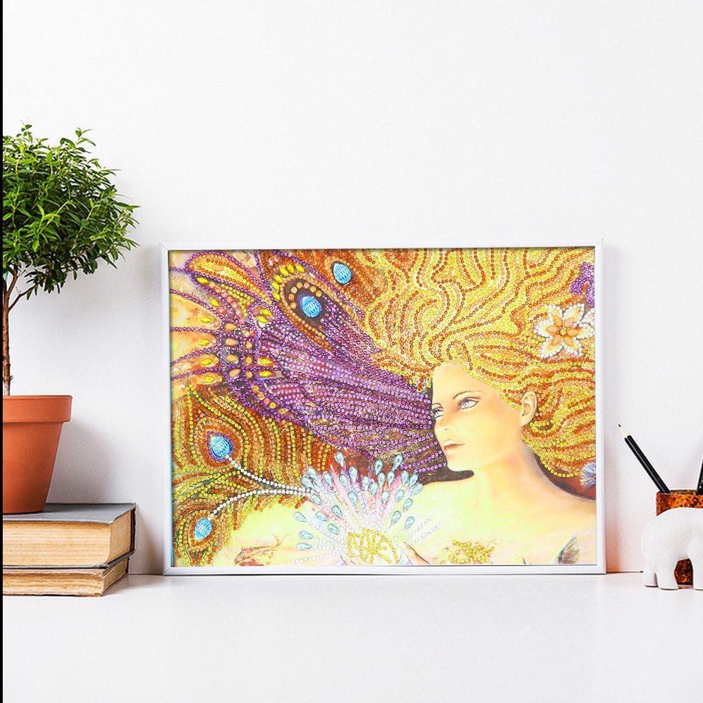 Blonde Fee - Spezial Diamond Painting - Diamond Painting