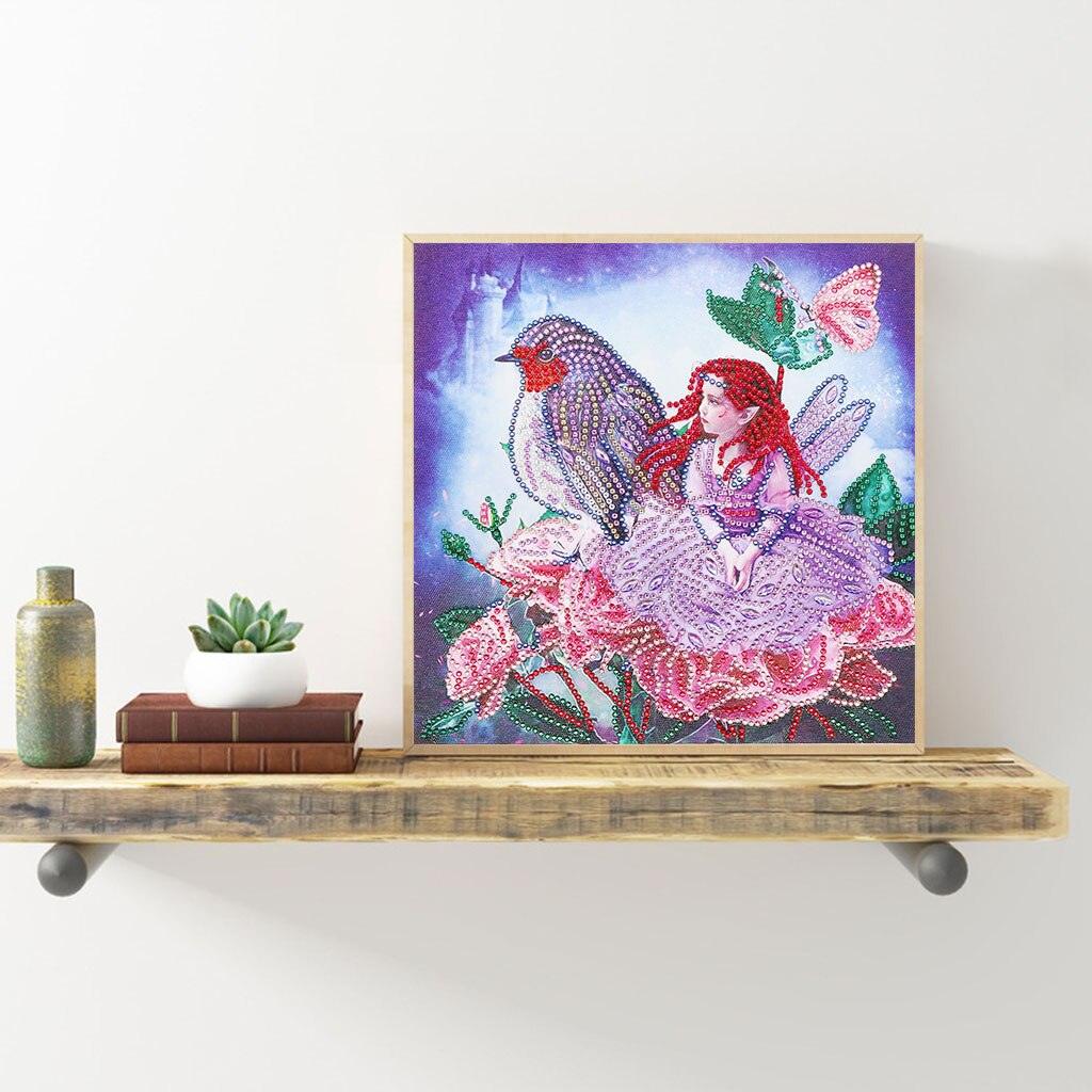 Fee und der Spatz - Spezial Diamond Painting - Diamond Painting