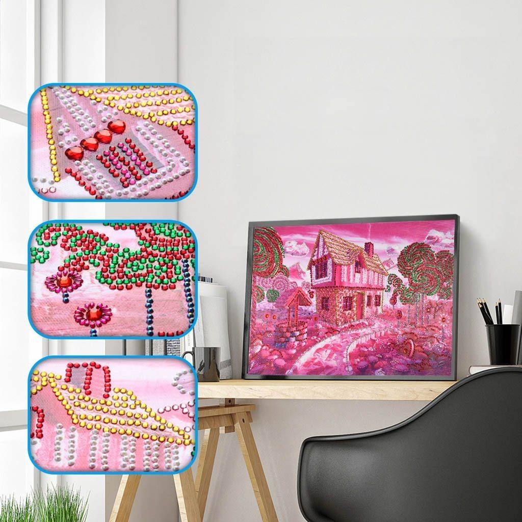 Haus der Süßigkeiten Spezial Diamond Painting - Diamond Painting