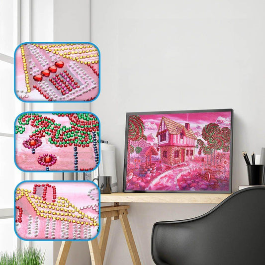 Haus der Süßigkeiten Spezial Diamond Painting - Diamond Painting