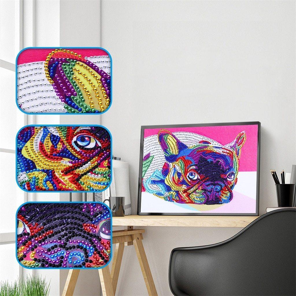 Kleiner Hund - Spezial Diamond Painting - Diamond Painting
