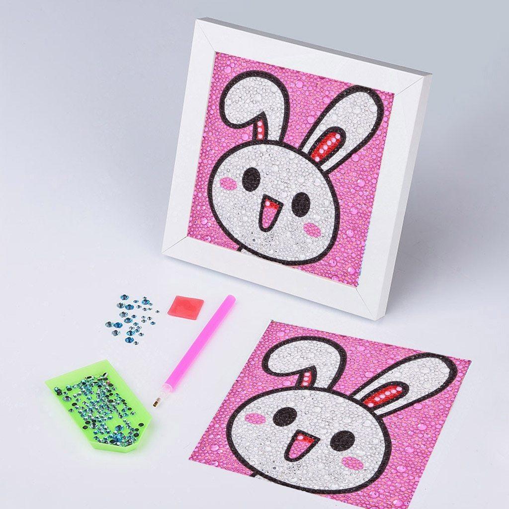 Hase Künstlerisch - Spezial Diamond Painting - Diamond Painting