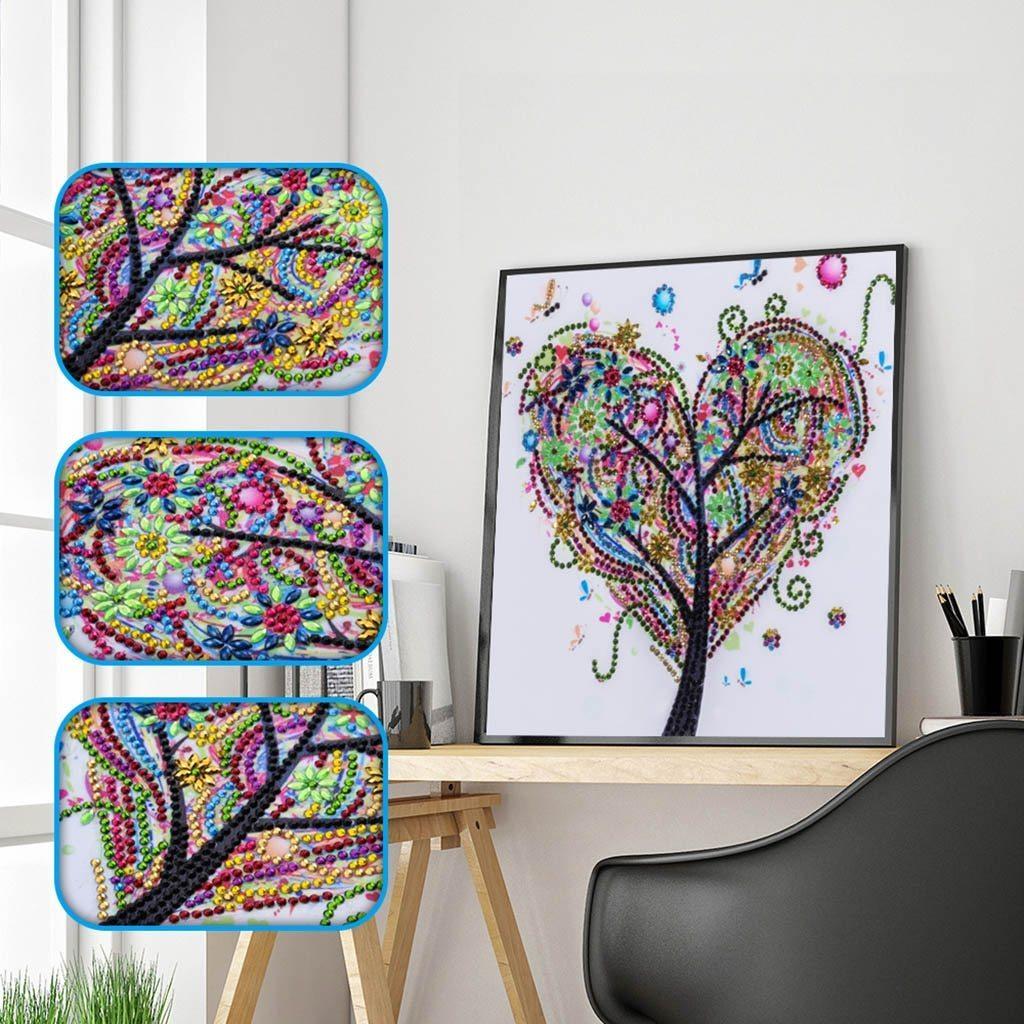 Liebesbaum - Spezial Diamond Painting - Diamond Painting