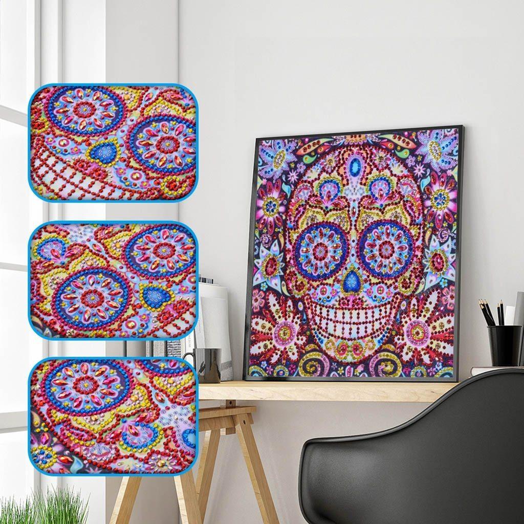 Zuckerschädel - Spezial Diamond Painting - Diamond Painting