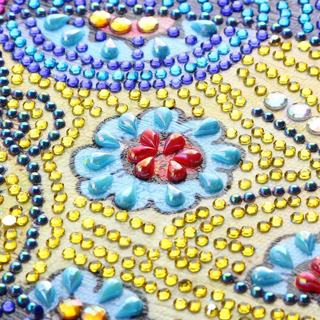 Ägyptische gelbe Katze - Spezial Diamond Painting - Diamond Painting