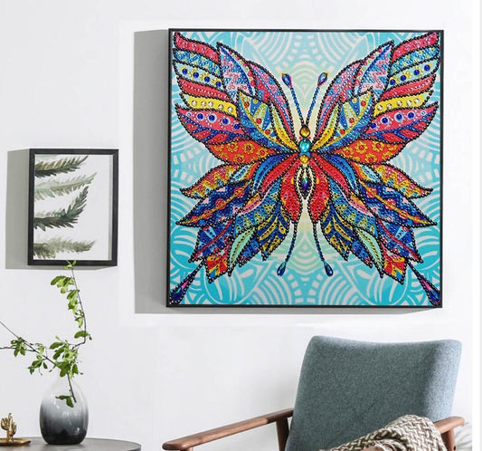 Magischer Schmetterling - Diamond Painting - Diamond Painting