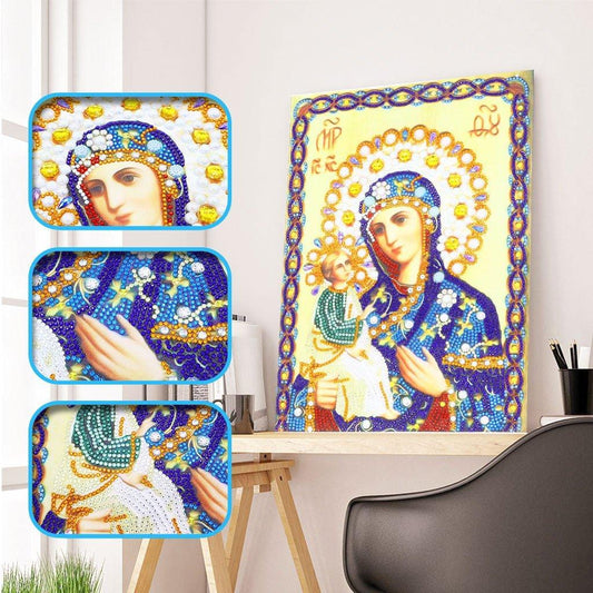 Mutter und Kind - Spezial Diamond Painting - Diamond Painting