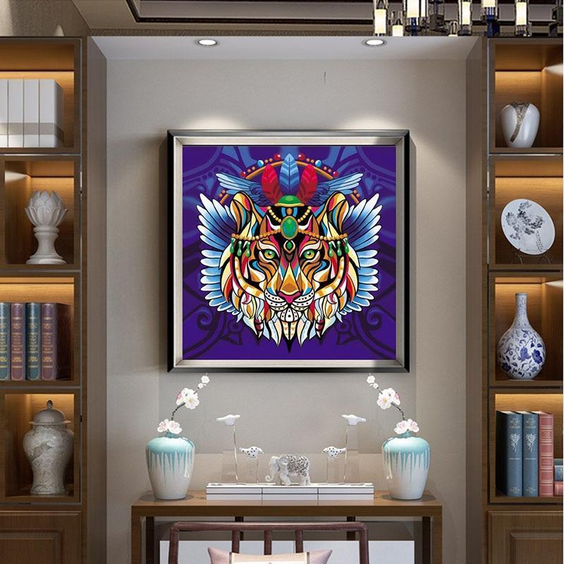 Der Tiger - Spezial Diamond Painting - Diamond Painting