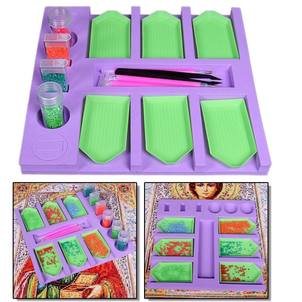 Organizer für Diamantmalerei-Zubehör - Diamond Painting
