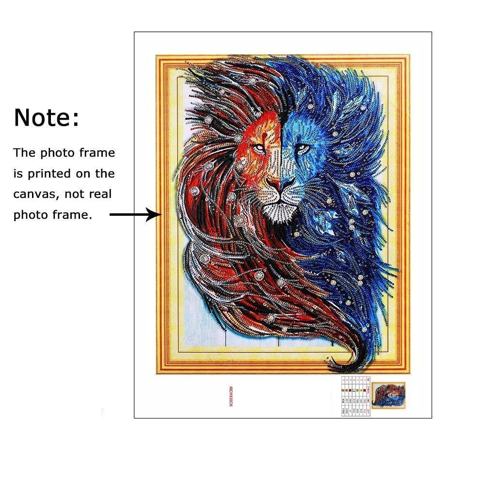 Atemberaubender Löwe Diamond Painting - Diamond Painting
