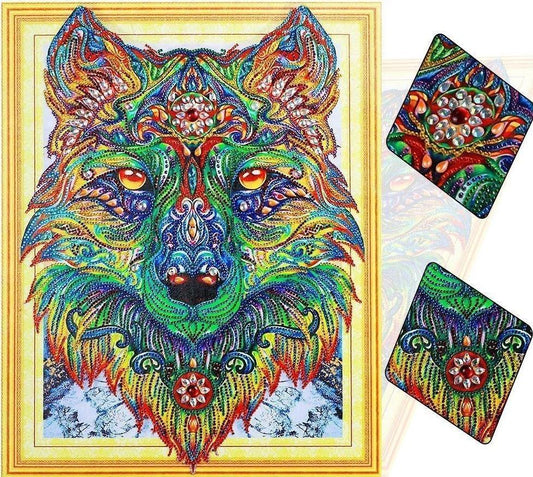 Speziell geformte Welt Diamant Malere - Diamond Painting