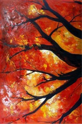 Bunte Bäume DIY Diamond Paintings - Diamond Painting