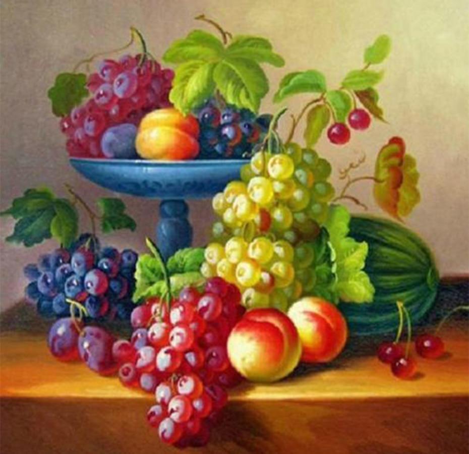Leckere Früchte Sammlung DIY Malerei - Diamond Painting