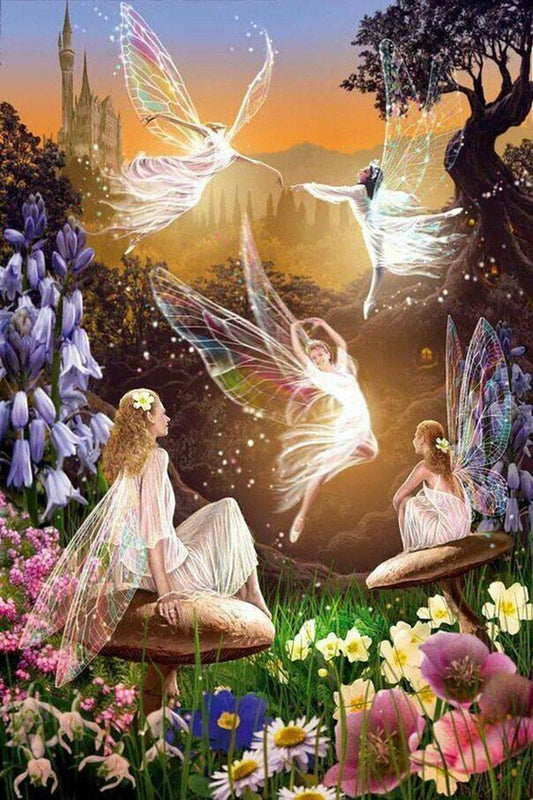 Fliegende Feen DIY Diamond Painting - Diamond Painting