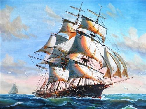 Segelschiff DIY Diamond Painting - Diamond Painting