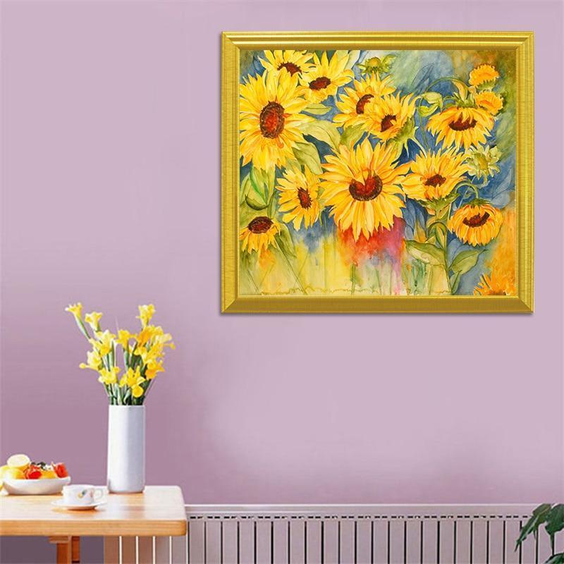 Sonnenblumen DIY Diamond Painting - Diamond Painting