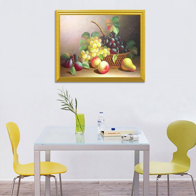 Weintraube & einige Früchte malen - Diamond Painting