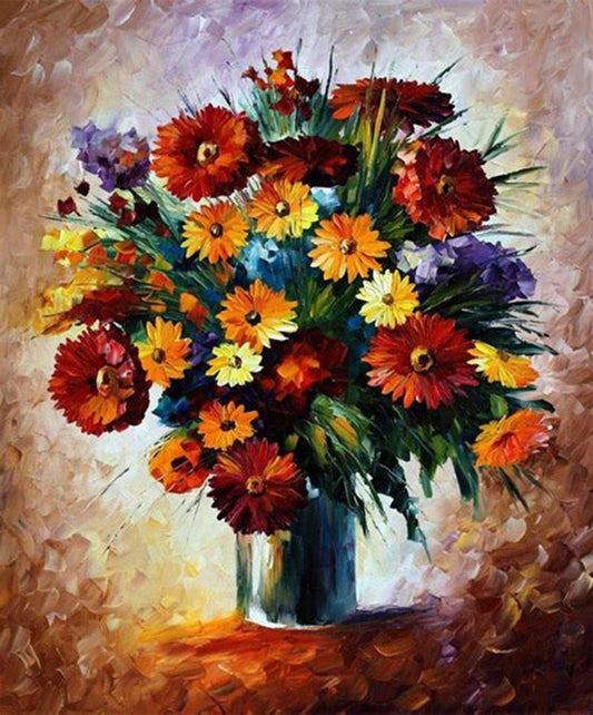 Blumenstrauß DIY Malerei - Diamond Painting